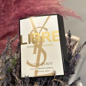 NEW Libre Flowers & Flames Yves Saint Laurent Eau De Parfum Florale Sample